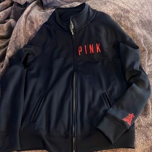 Victoria’s Secret PINK MLB LA Angels track jacket sz small LIMITED EDITION